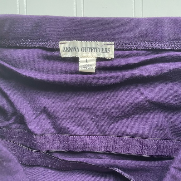 NWOT Zenana Outfitters Purple Tube Top - Picture 4 of 4